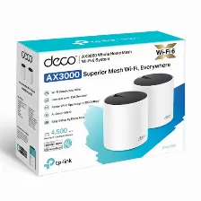 Mesh Tp-link Deco X55 (2-pack) Wi-fi 6 (802.11ax), Rj-45 3, Blanco